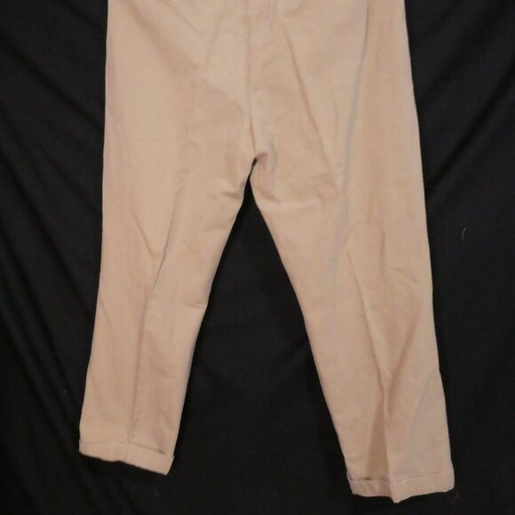 Y2K | OLD NAVY | 36 x 32 | Classic Beige Straight Leg Cotton Pants - Picture 14 of 16